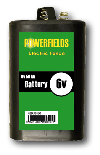 50 Amp hour 6 volt Lantern Battery