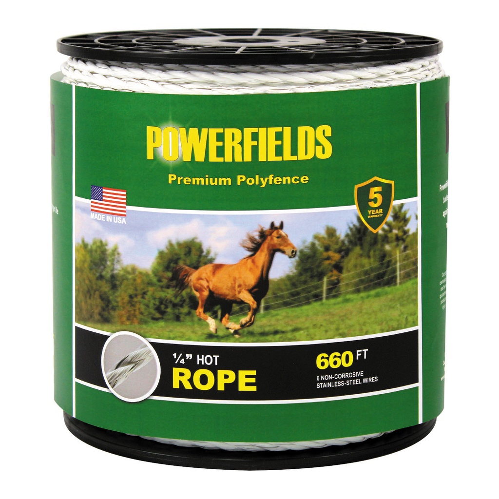 ¼” Hot Rope, 6-Wire