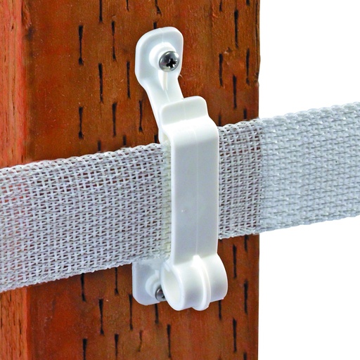 [R-26-W] 2” Wood/Vinyl Post Polytape Insulator