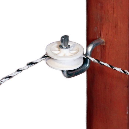 [R-70-C4] Polywire Corner/End Lag Pulley