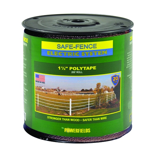 [Y-3] Safe-Fence 1½" Polytape - Brown - 200'